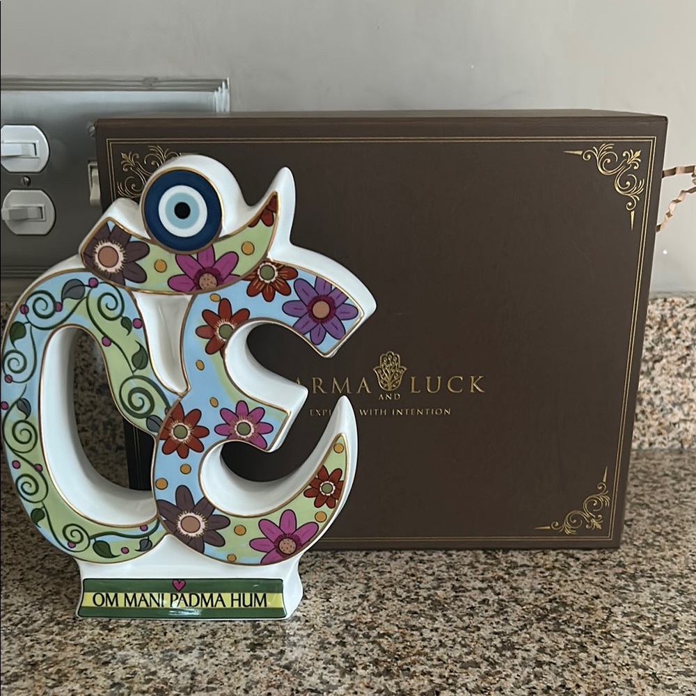 Karma and Luck Decorative Om Symbol